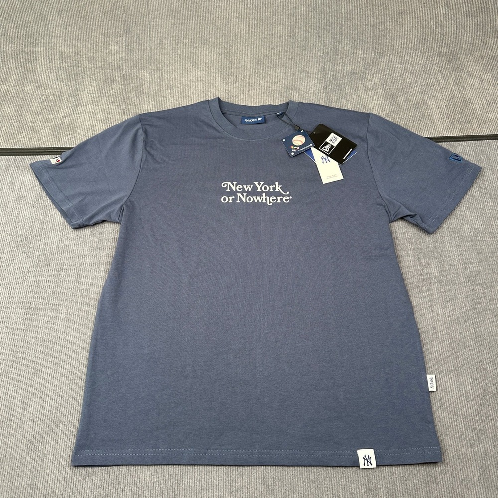 New York or Nowhere x New Era Yankees T-Shirt Navy Blue NYON MD